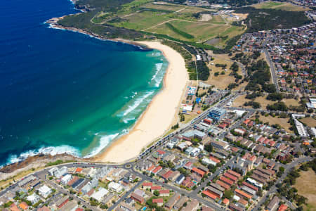 Aerial Image of MAROUBRA BEACH AND HOMES