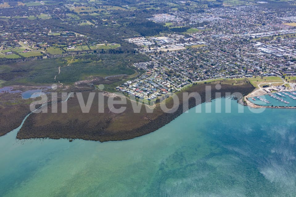 Aerial Image of Hastings  Victoria