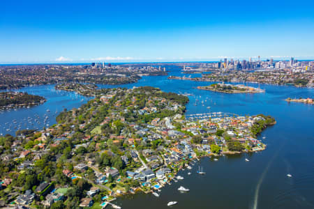 Aerial Image of HUNTERS HILL HOMES