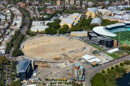 Aerial Image of ALLIANZ STADIUM DEVELOPMENT MOORE PARK