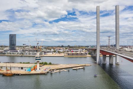 Aerial Image of BOLTE BRIDGE AND DOCKLNDS