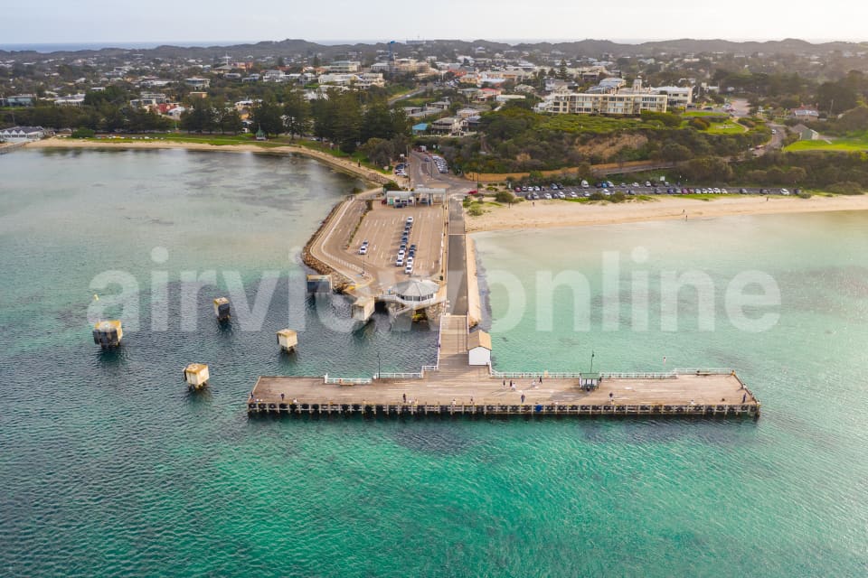 Aerial Image of Sorrento and Ferry Terminal