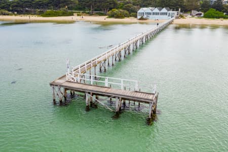 Aerial Image of FISHING JETTY AT SORRENTO