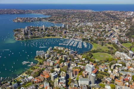 Aerial Image of ELIZABETH BAY, POTTS POINT, KINGS CROSS DEVELOPMENT