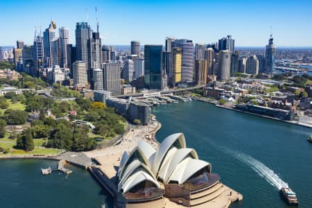 Aerial Image of OPERA HOUSE SYDNEY