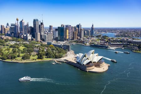 Aerial Image of OPERA HOUSE SYDNEY