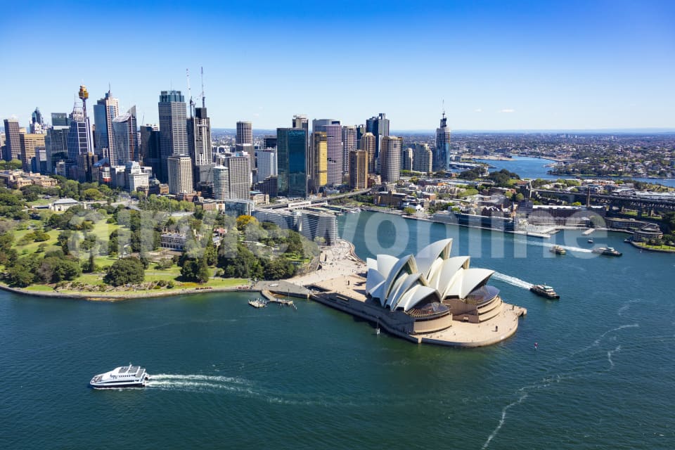 Aerial Image of Opera House Sydney