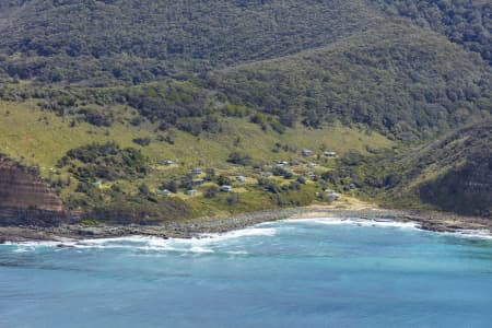 Aerial Image of THELMA HEAD AND LITTLE GARIE BEACH