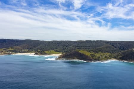 Aerial Image of THELMA HEAD AND LITTLE GARIE BEACH