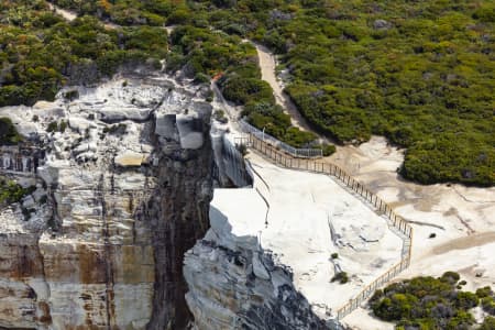 Aerial Image of WEDDING CAKE ROCK EROSION 2019