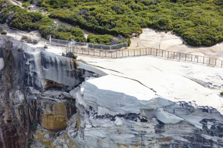 Aerial Image of WEDDING CAKE ROCK EROSION 2019