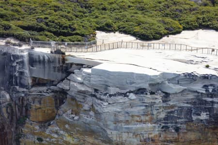 Aerial Image of WEDDING CAKE ROCK EROSION 2019