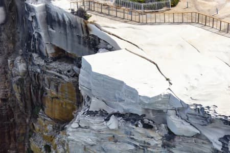 Aerial Image of WEDDING CAKE ROCK EROSION 2019