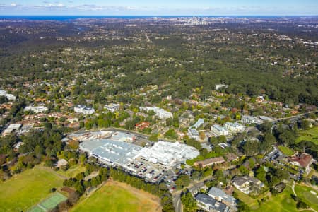 Aerial Image of ST IVES SHOPPING VILLAGE