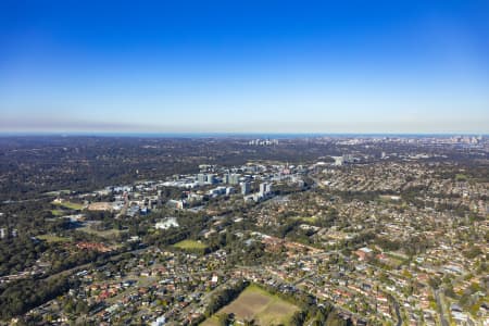 Aerial Image of MARSFIELD AND MACQUARIE PARK