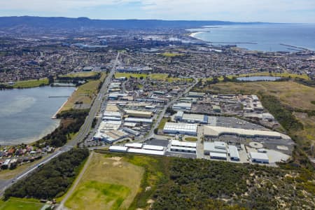 Aerial Image of PORT KEMBLA & WARRAWONG