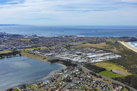 Aerial Image of PORT KEMBLA & WARRAWONG