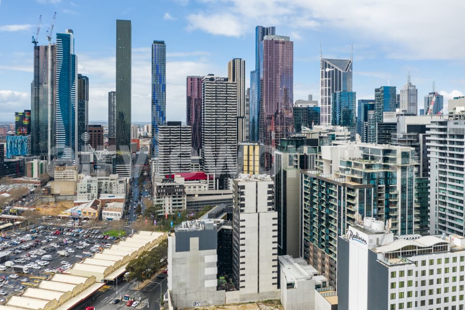 Aerial Image of Melbourne CBD