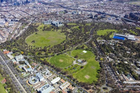 Aerial Image of ROYAL PARK MELBOURNE