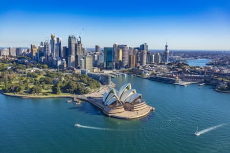 Aerial Image of CIRCULAY QUAY SYDNEY CBD