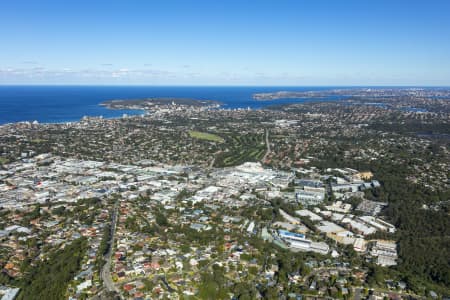 Aerial Image of BROOKVALE COMMERCIAL AND  INDUSTRIAL AREAS