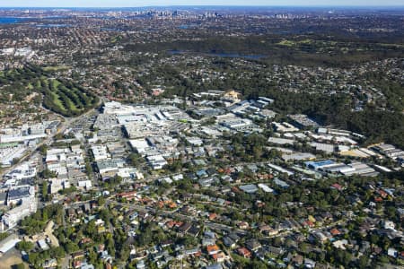 Aerial Image of BROOKVALE COMMERCIAL AND  INDUSTRIAL AREAS