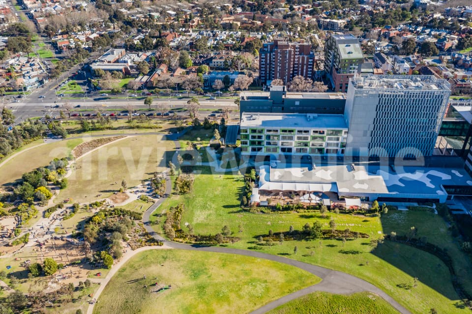Aerial Image of Royal Park and Royal Children\'s Hospital
