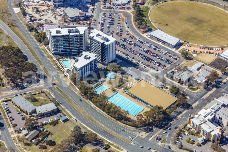 Aerial Image of Phillip Swimming & Ice Skating Centre