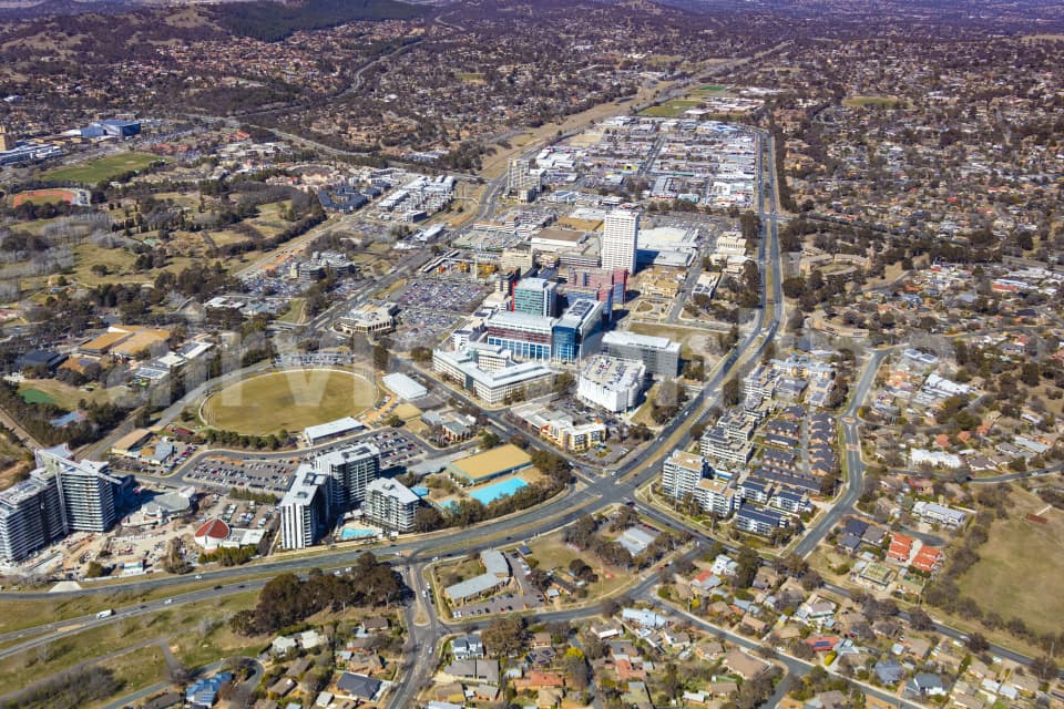 Aerial Image of Phillip Canberra ACT