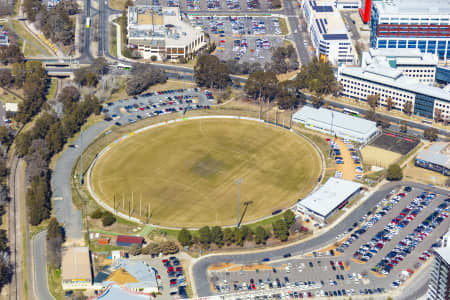 Aerial Image of PHILLIP  OVAL CANBERRA ACT