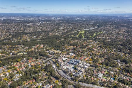 Aerial Image of BEECROFT