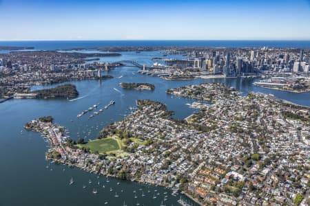 Aerial Image of BALMAIN