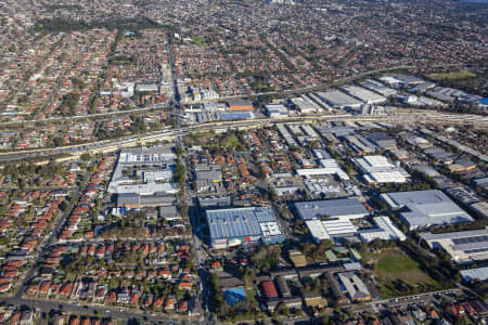 Aerial Image of KINGSGROVE IN NSW