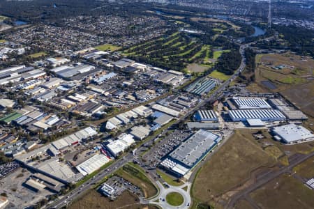 Aerial Image of BANKSTOWN IN NSW