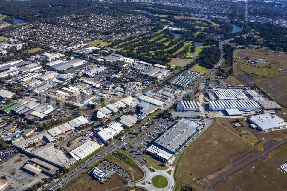 Aerial Image of Bankstown in NSW