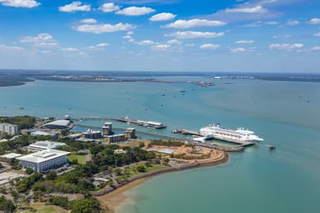 Aerial Image of P&O CRUISES DARWIN