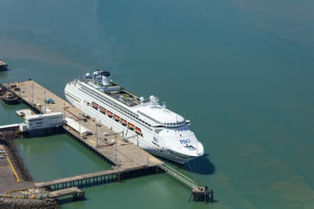 Aerial Image of P&O CRUISES DARWIN