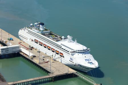 Aerial Image of P&O CRUISES DARWIN