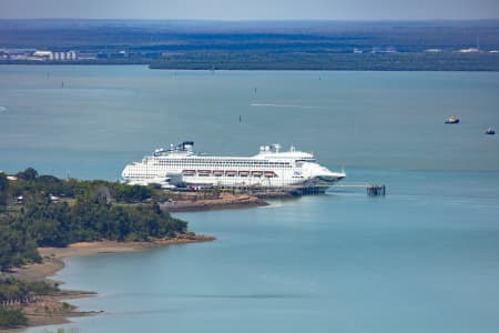 Aerial Image of P&O CRUISES DARWIN