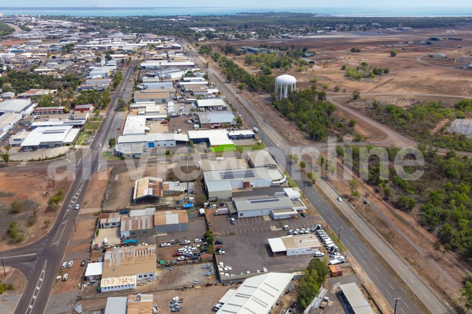 Aerial Image of Winnellie Industrial Darwin
