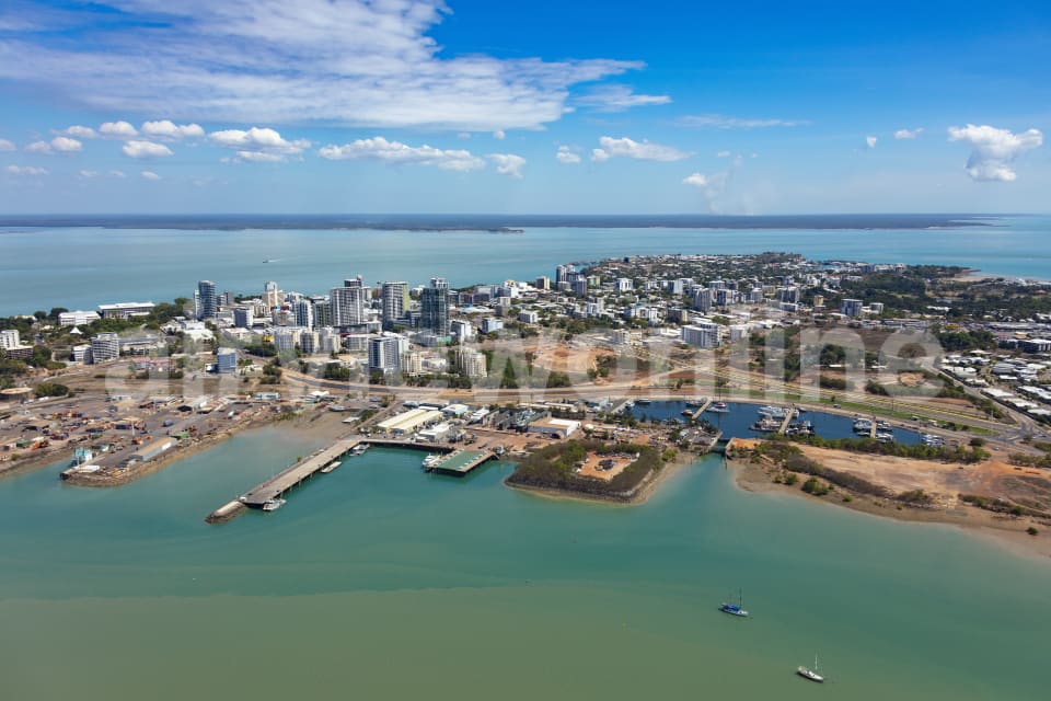 Aerial Image of Darwin Port Northern Territory