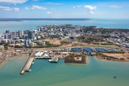 Aerial Image of DARWIN PORT NORTHERN TERRITORY