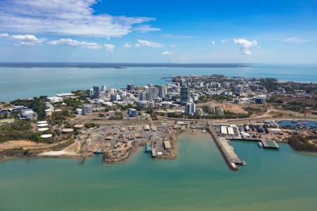 Aerial Image of DARWIN PORT NORTHERN TERRITORY