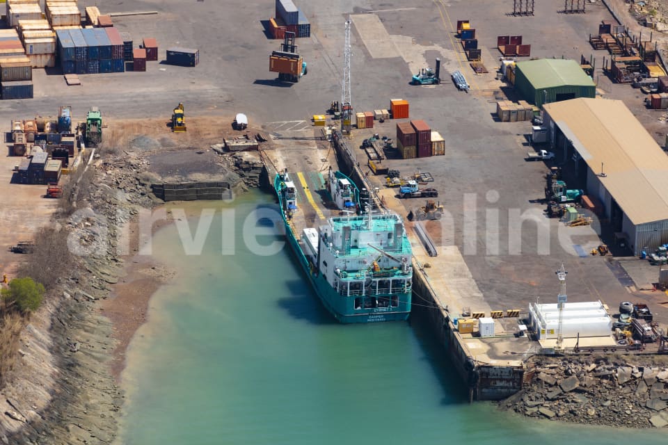 Aerial Image of Darwin Port Northern Territory