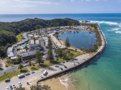 Aerial Image of NAMBUCCA HEADS