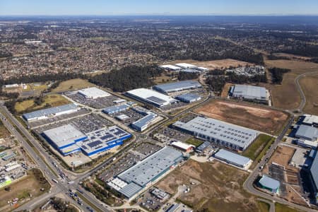 Aerial Image of MARSDEN PARK IN NSW