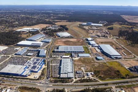 Aerial Image of MARSDEN PARK IN NSW