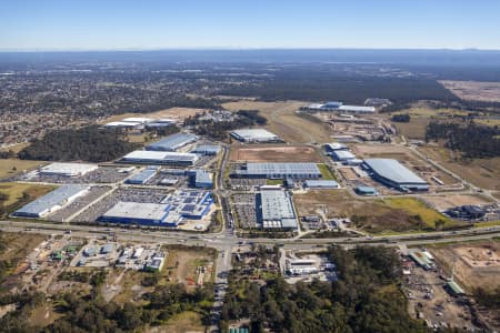 Aerial Image of MARSDEN PARK IN NSW