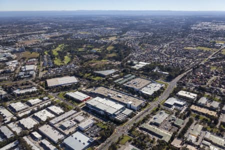 Aerial Image of CASTLE HILL IN NSW