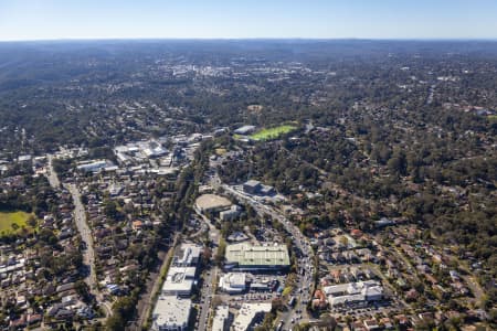 Aerial Image of THORNLEIGH IN NSW